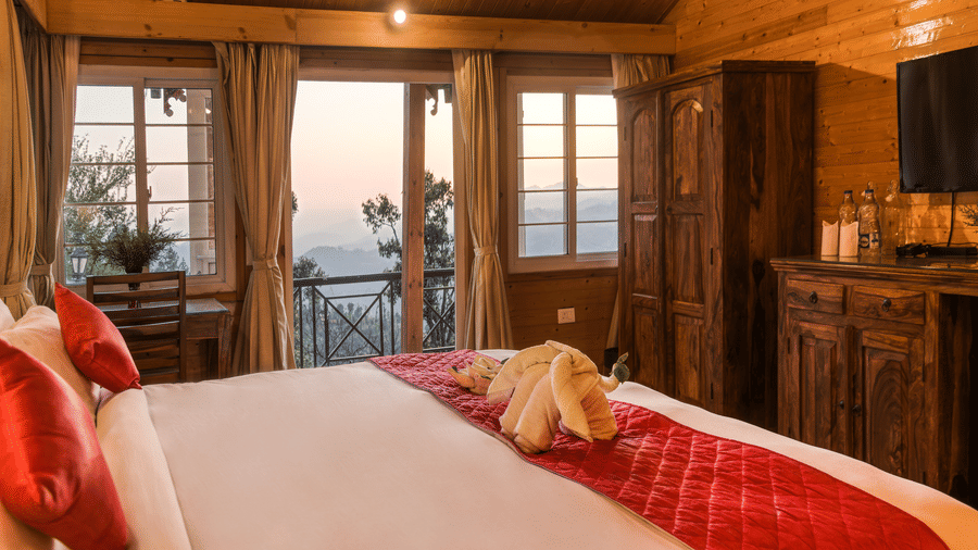 Tesia cottage interior at Digantaa Mukteshwar